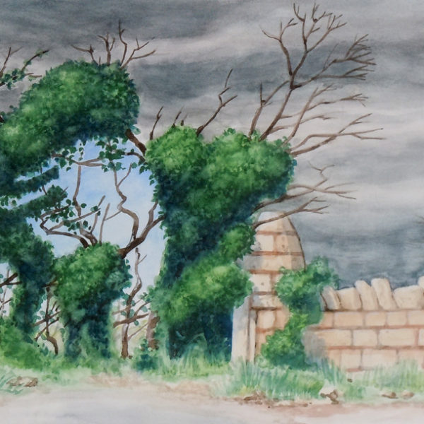 peinture Porte Vegetale
